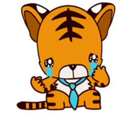 Small Tiger baby 2 sticker #14751581