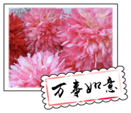 Chinese New Year greeting card sticker #14752152