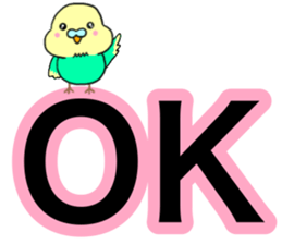 Ok and thanks sticker #14752165