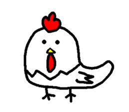 Tentatively a bird sticker #14752491