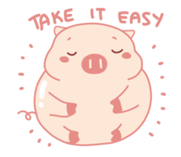 My Cute Lovely Pig in Confusion sticker #14753168