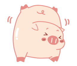 My Cute Lovely Pig in Confusion sticker #14753170