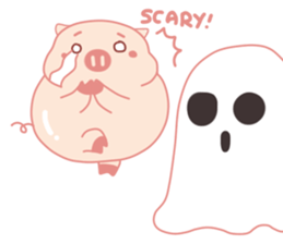 My Cute Lovely Pig in Confusion sticker #14753172