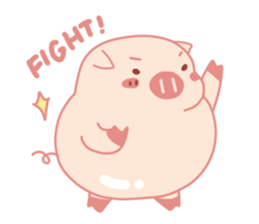 My Cute Lovely Pig in Confusion sticker #14753175