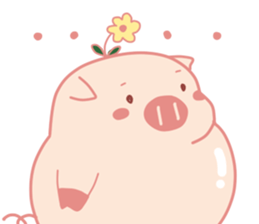 My Cute Lovely Pig in Confusion sticker #14753182