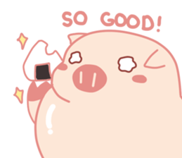My Cute Lovely Pig in Confusion sticker #14753184