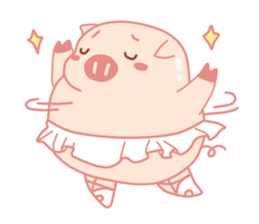 My Cute Lovely Pig in Confusion sticker #14753185
