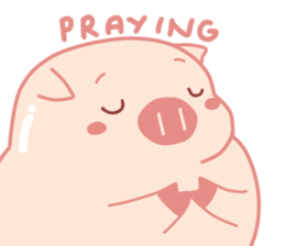 My Cute Lovely Pig in Confusion sticker #14753188