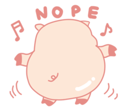 My Cute Lovely Pig in Confusion sticker #14753193