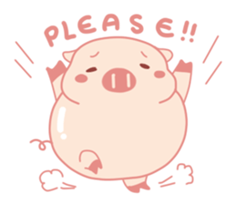 My Cute Lovely Pig in Confusion sticker #14753197