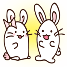 A Lucky Rabbit sticker #14753272