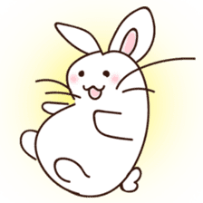 A Lucky Rabbit sticker #14753281