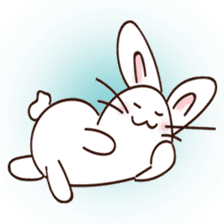 A Lucky Rabbit sticker #14753286