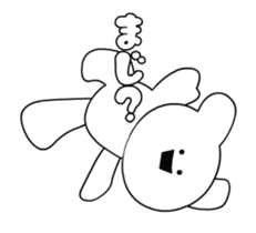 DANCING RABBIT STICKER sticker #14753569