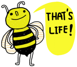 Busy Bee in January sticker #14753997