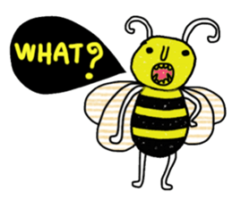 Busy Bee in January sticker #14754009