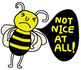 Busy Bee in January sticker #14754011