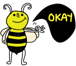 Busy Bee in January sticker #14754019