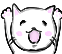 Yuru-honwaka cat sticker sticker #14755129
