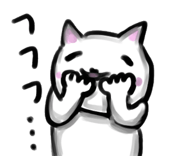 Yuru-honwaka cat sticker sticker #14755133