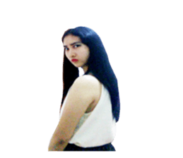 That girl is surang sticker #14755400