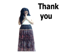 That girl is surang sticker #14755404