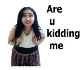 That girl is surang sticker #14755405