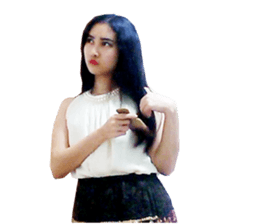 That girl is surang sticker #14755408