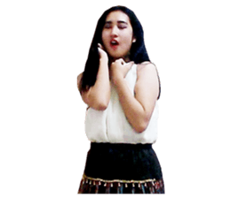 That girl is surang sticker #14755411