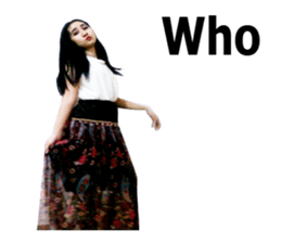 That girl is surang sticker #14755413