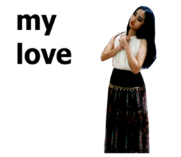 That girl is surang sticker #14755419