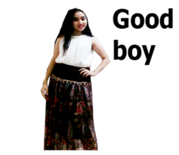 That girl is surang sticker #14755421