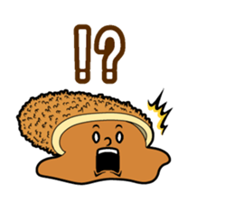 Curry bread Speak sticker #14755599