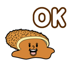 Curry bread Speak sticker #14755612