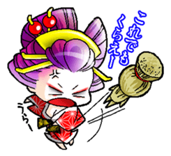Japanese Oiran stickers "NAOMI" sticker #14755663