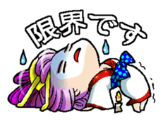 Japanese Oiran stickers "NAOMI" sticker #14755672