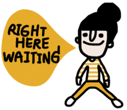 Patty in February sticker #14756340