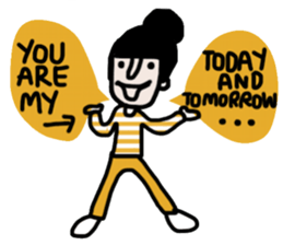 Patty in February sticker #14756360