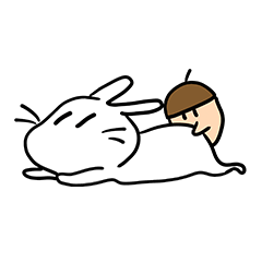 Rabbit and Acorn