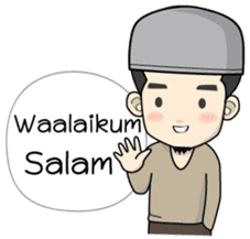 Mr. Bang Muslim Man sticker #14756955