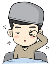 Mr. Bang Muslim Man sticker #14756963