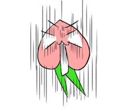 momojiro2 of the peach sticker #14757120