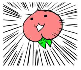 momojiro2 of the peach sticker #14757124