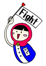 Matryoshka to give KADO sticker #14758308