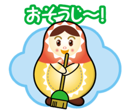 matryoshka-girl sticker #14758697