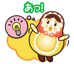 matryoshka-girl sticker #14758700