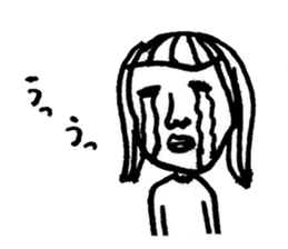 Funny girl abtm sticker #14758898