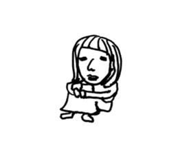 Funny girl abtm sticker #14758899