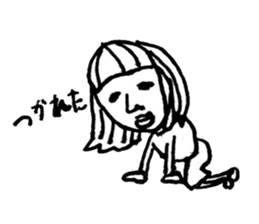 Funny girl abtm sticker #14758902