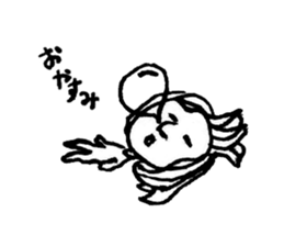 Funny girl abtm sticker #14758909